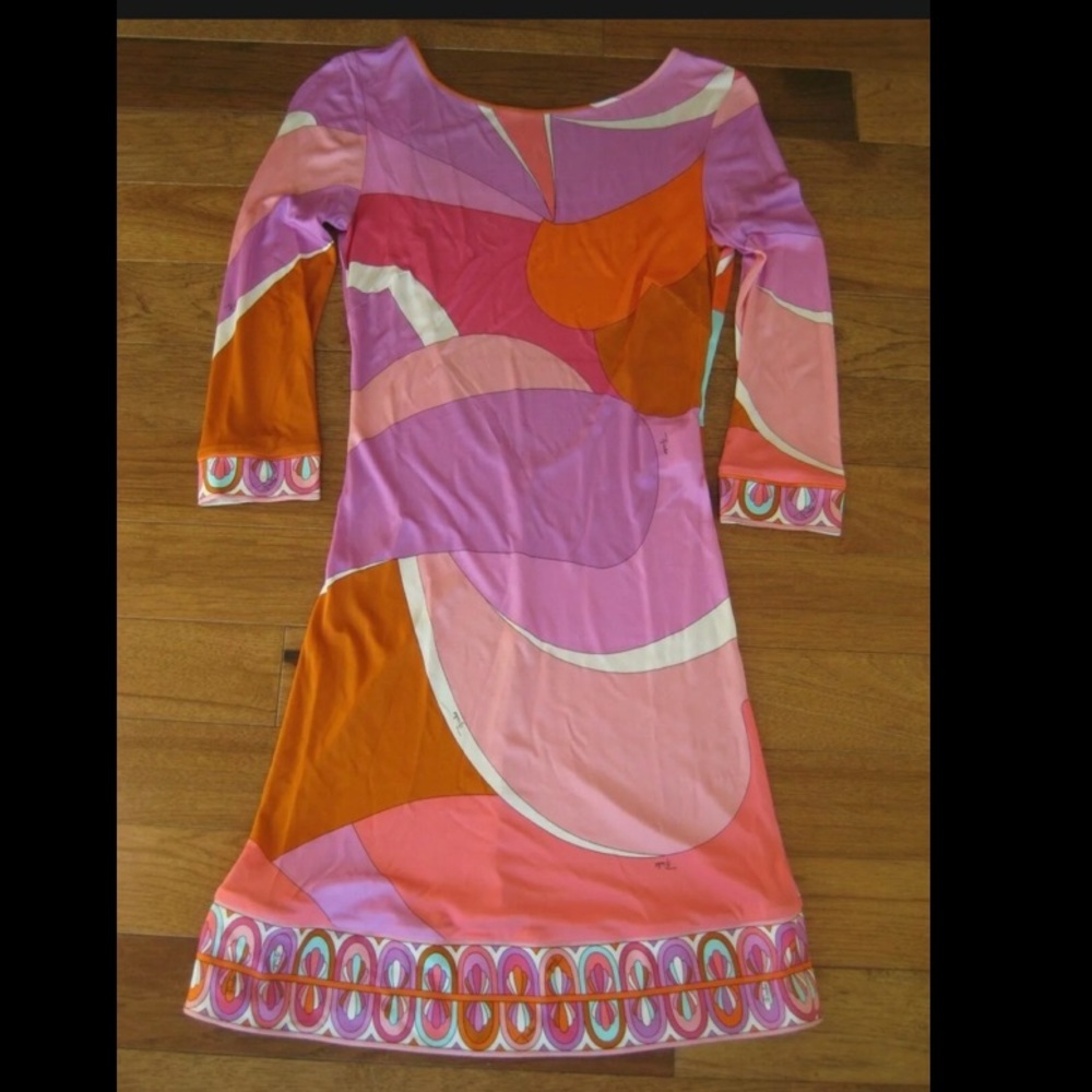 Authentic Emilio Pucci mini dress size 40/ us 6